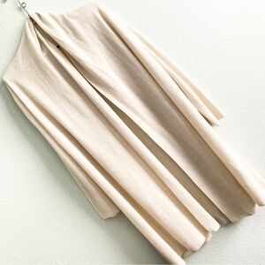 PERUVIAN CONNECTION baby alpaca and silk knit long cardigan sweater Large